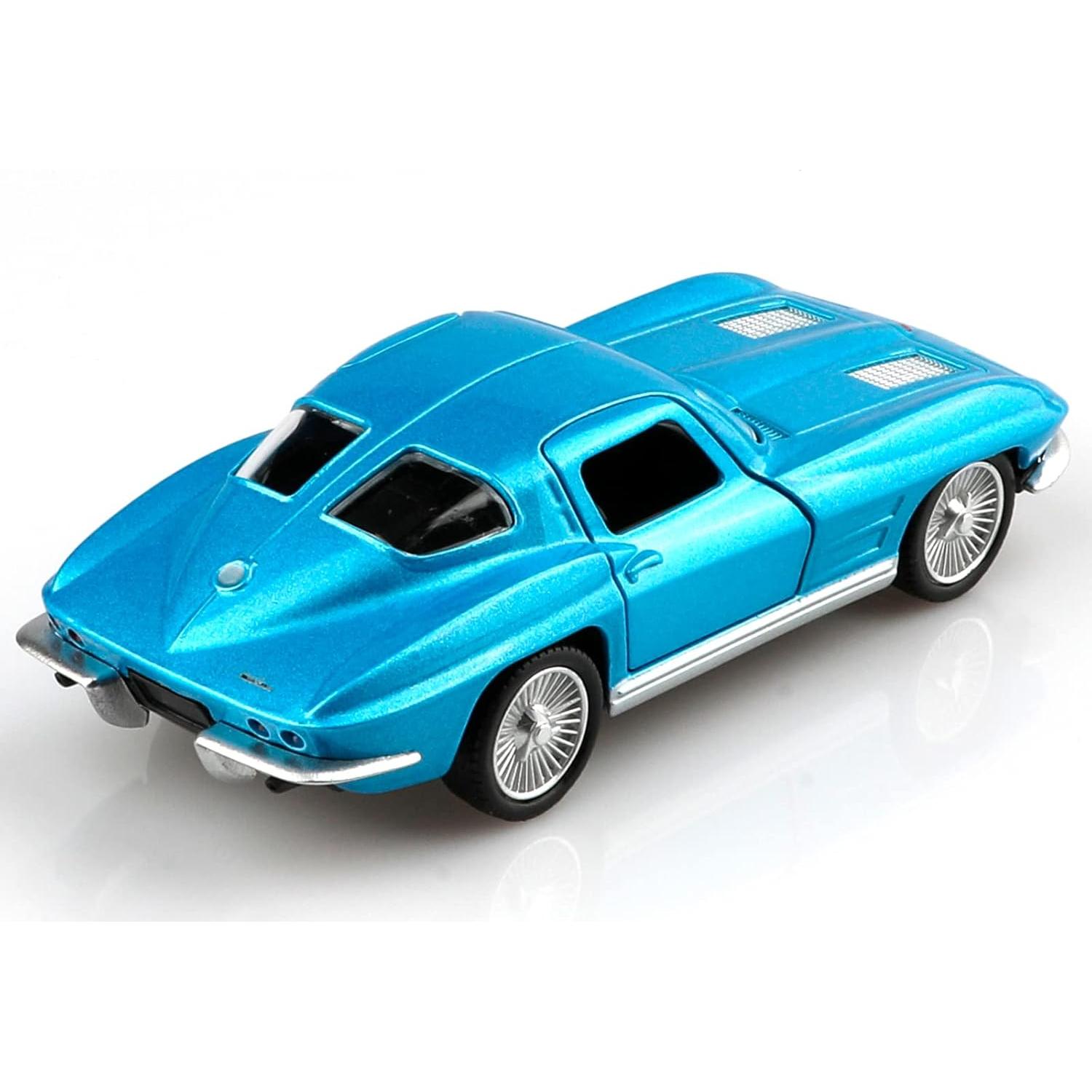 Coche de Metal TOKAXI Chevrolet Corvette 1963 a Escala 1/36