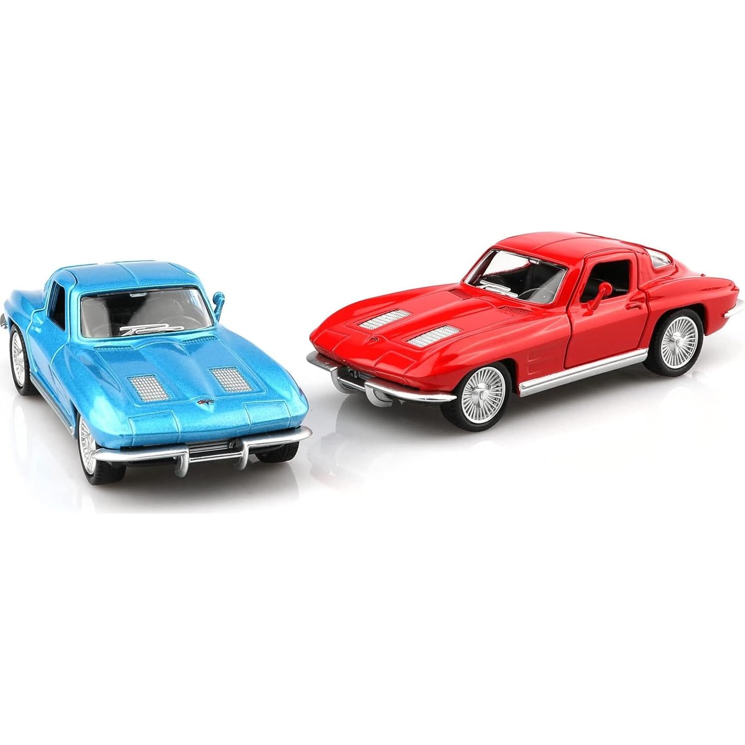 Coche de Metal TOKAXI Chevrolet Corvette 1963 a Escala 1/36