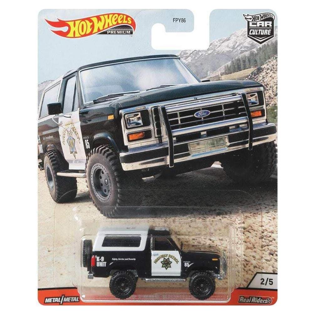 Hot Wheels Ford Bronco 4x4 a Escala 1:64 - Mattel