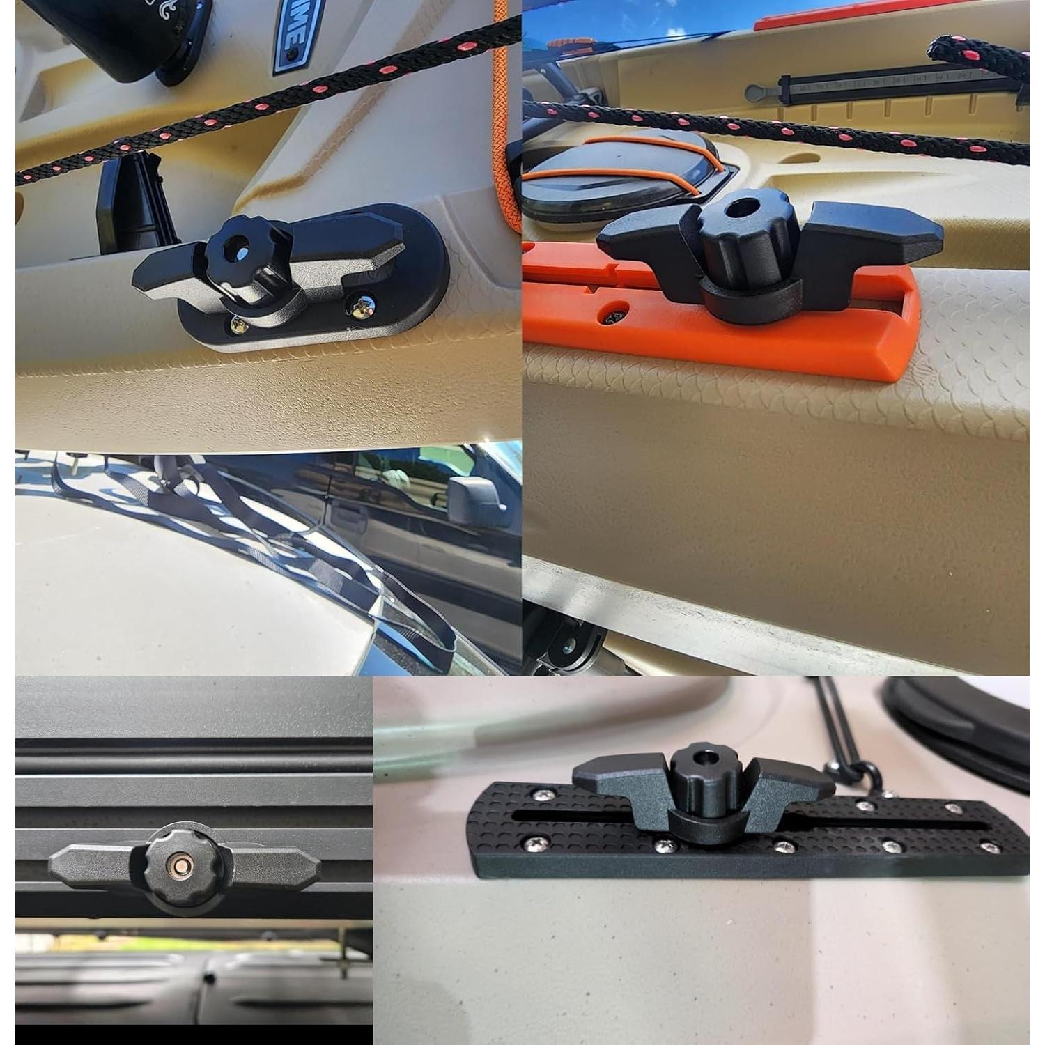 Cleat de Anclaje MIZUGIWA para Kayak 9.73 cm 2 PCS