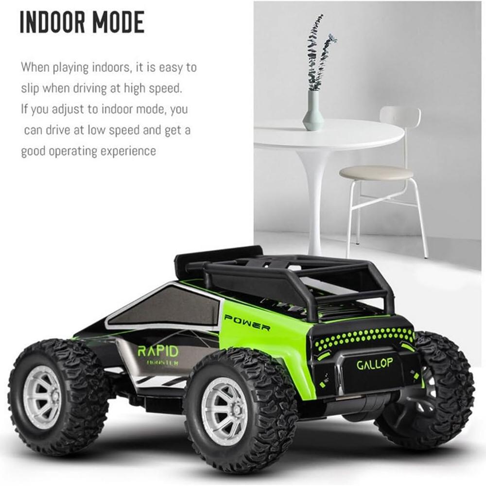 Coche RC Todo Terreno HOENTECH 1/32 20km/h Azul