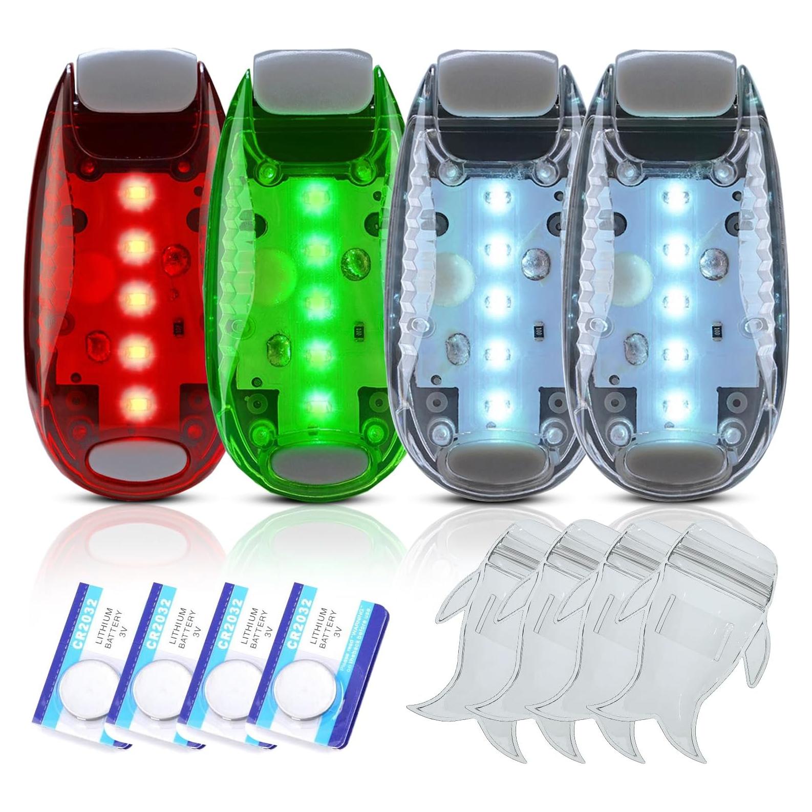 4 Luces LED de Navegación Amzonly para Kayak y Barco