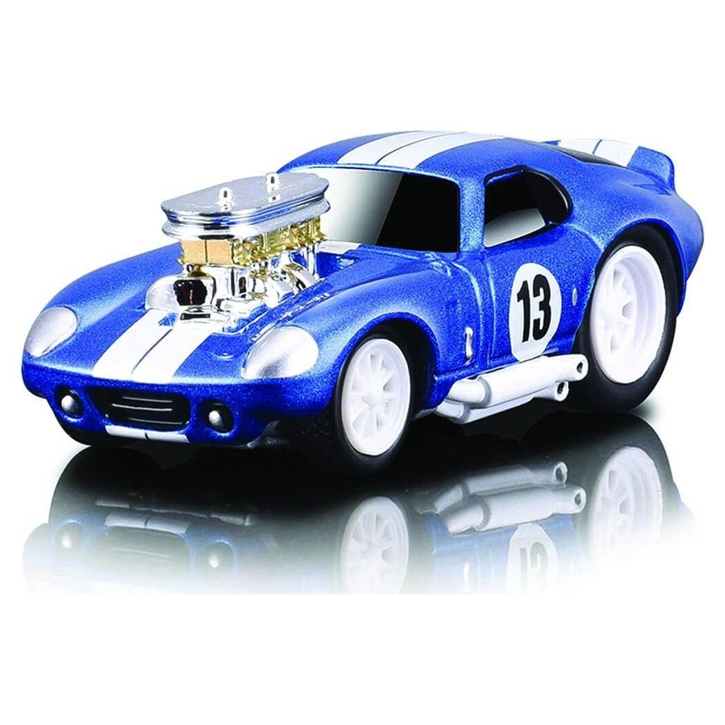 Modelo Diecast 1965 Shelby Daytona Coupe #13 Azul 1/64 Muscle Machines