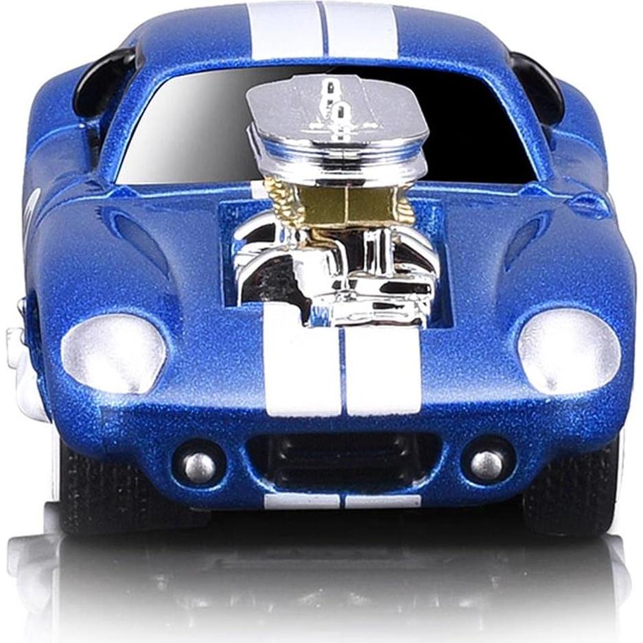 Modelo Diecast 1965 Shelby Daytona Coupe #13 Azul 1/64 Muscle Machines