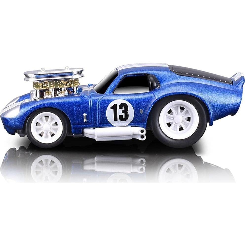 Modelo Diecast 1965 Shelby Daytona Coupe #13 Azul 1/64 Muscle Machines