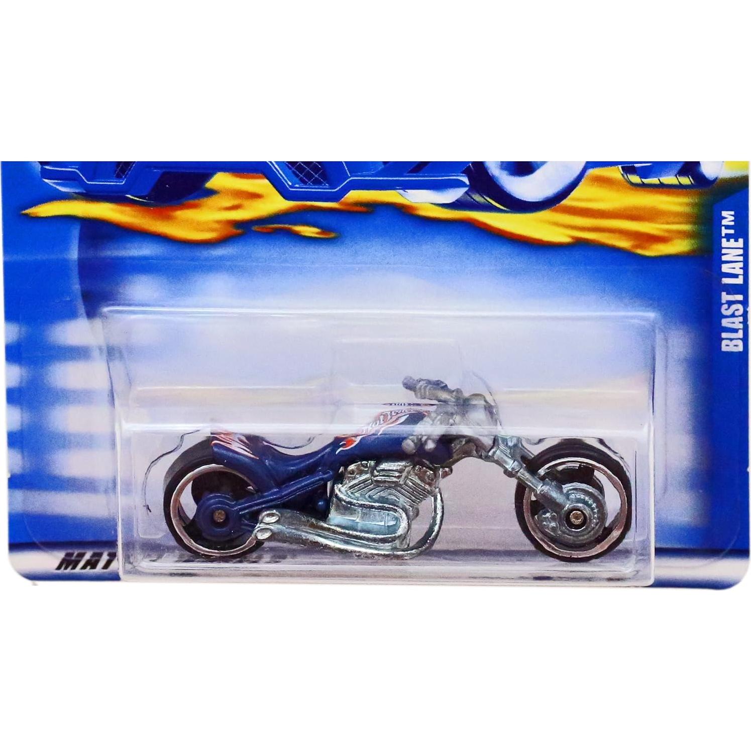 Hot Wheels Motocicleta Blue Blast Lane 1:64 Coleccionista 2001