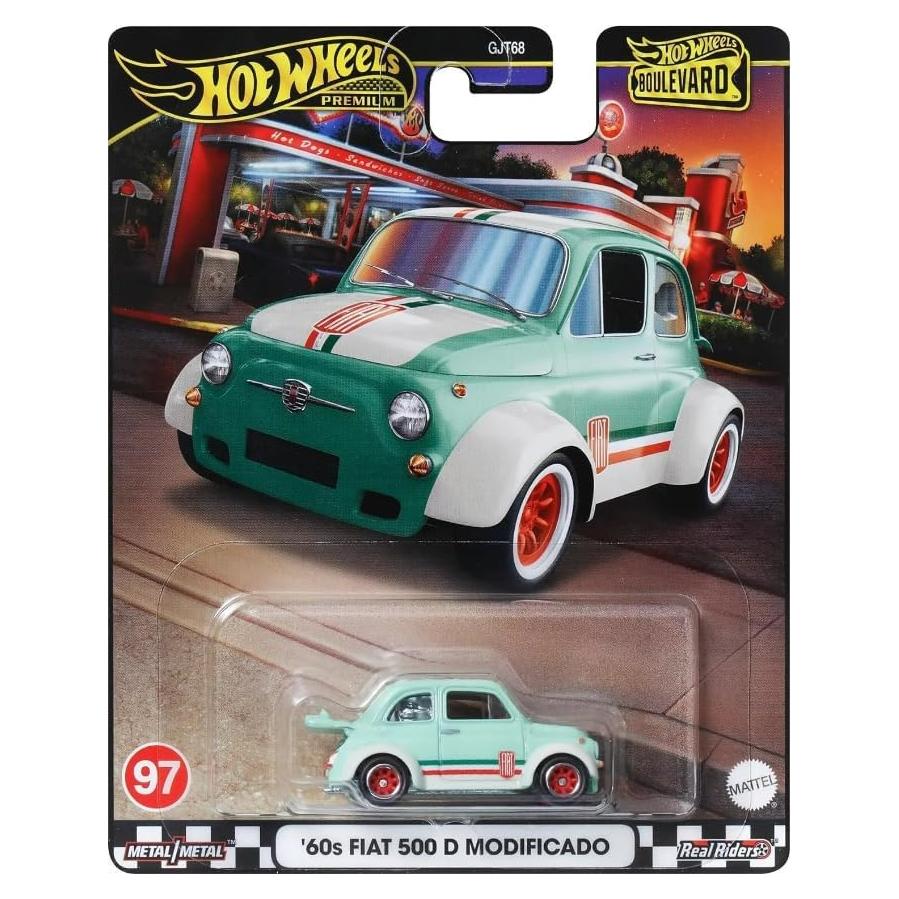 Hot Wheels Boulevard Fiat D Modificado Teal 1:64 Metal