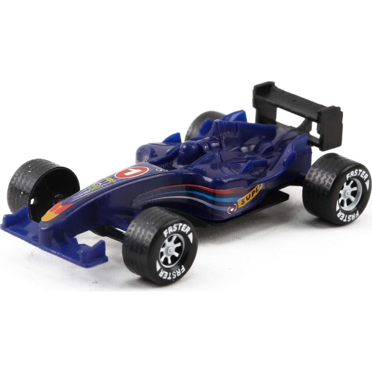 Camión Semirremolque Juguete Vokodo con 4 Autos F1 1:32