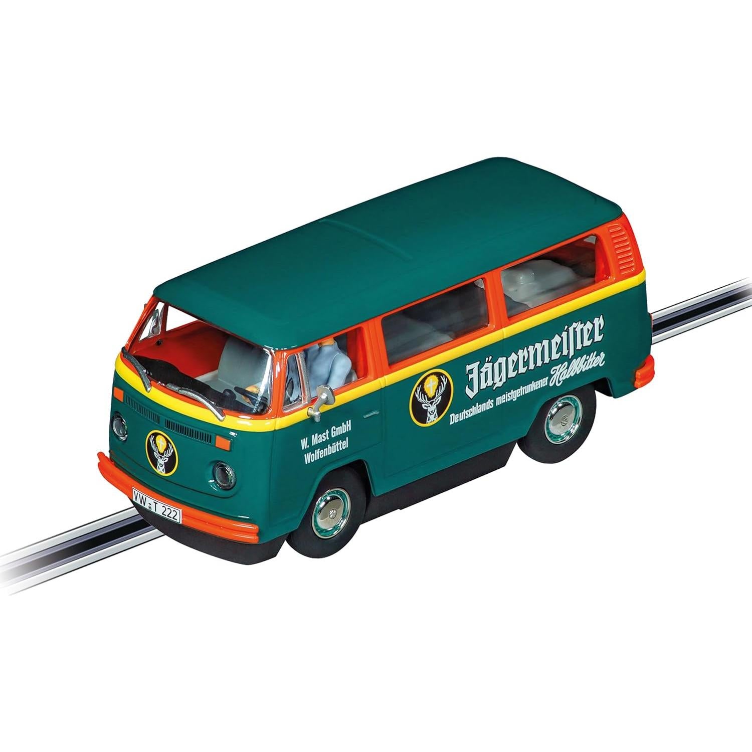 Coche Slot Carrera VW Bus T2b Jagermeister 1:32