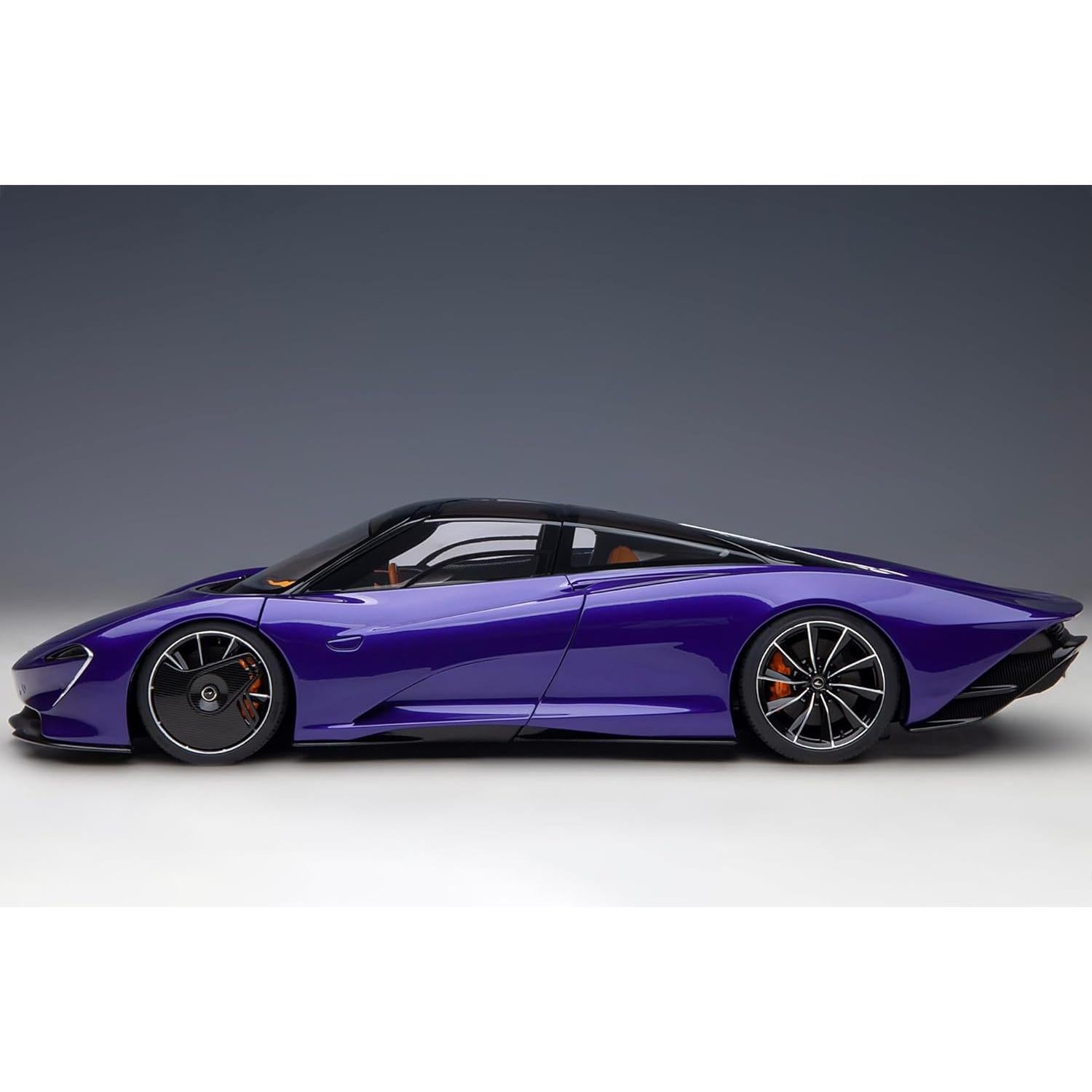 Modelo de Coche McLaren Speedtail 1/18 Autoart Lantana Purple