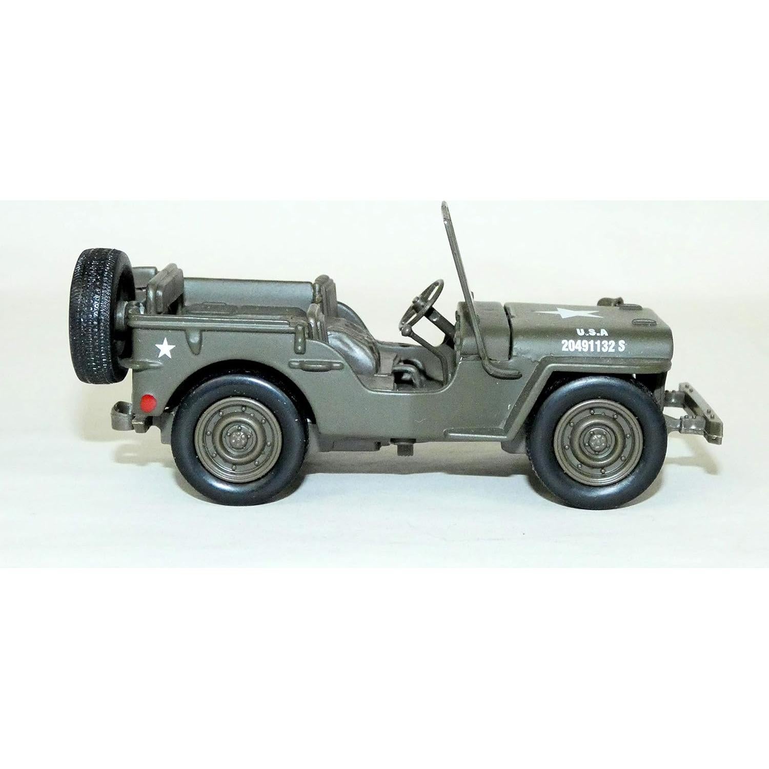 Modelo a Escala Jeep Willys NewRay 1:32 Verde