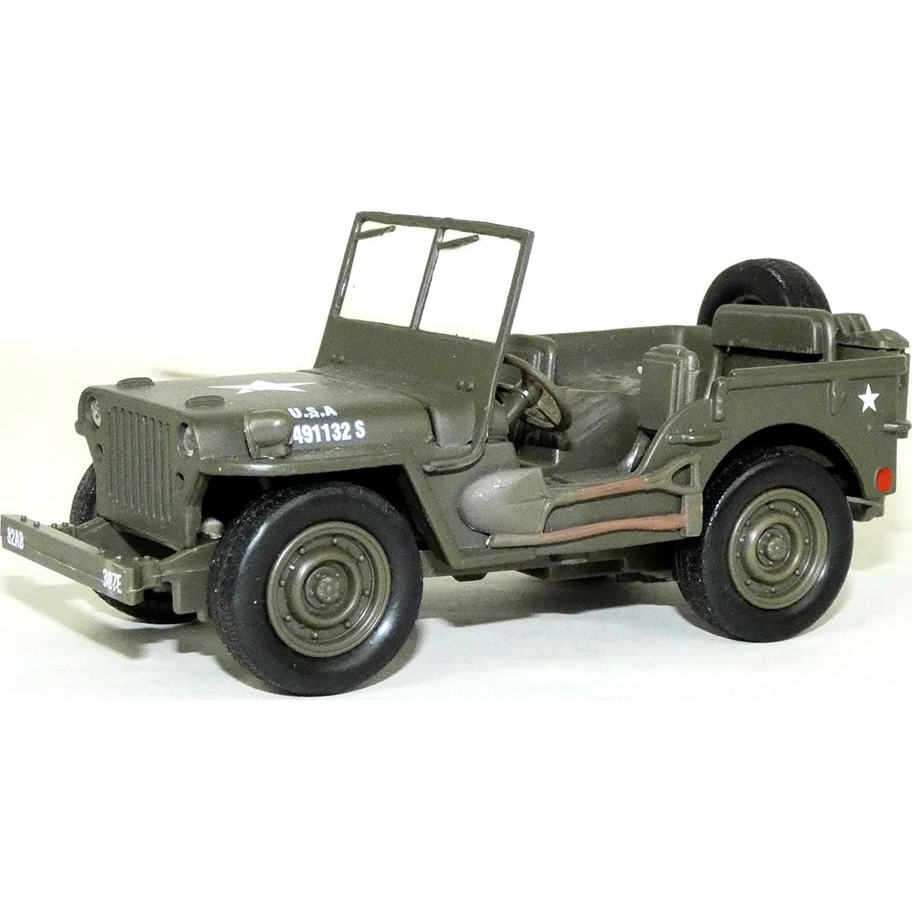 Modelo a Escala Jeep Willys NewRay 1:32 Verde