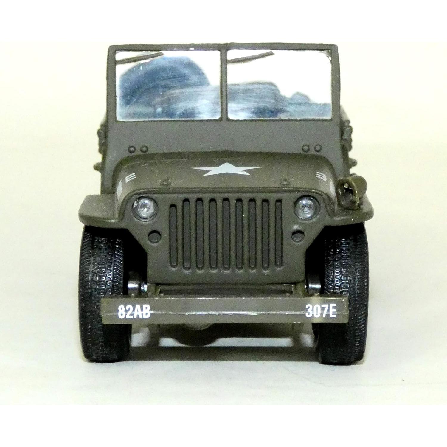 Modelo a Escala Jeep Willys NewRay 1:32 Verde
