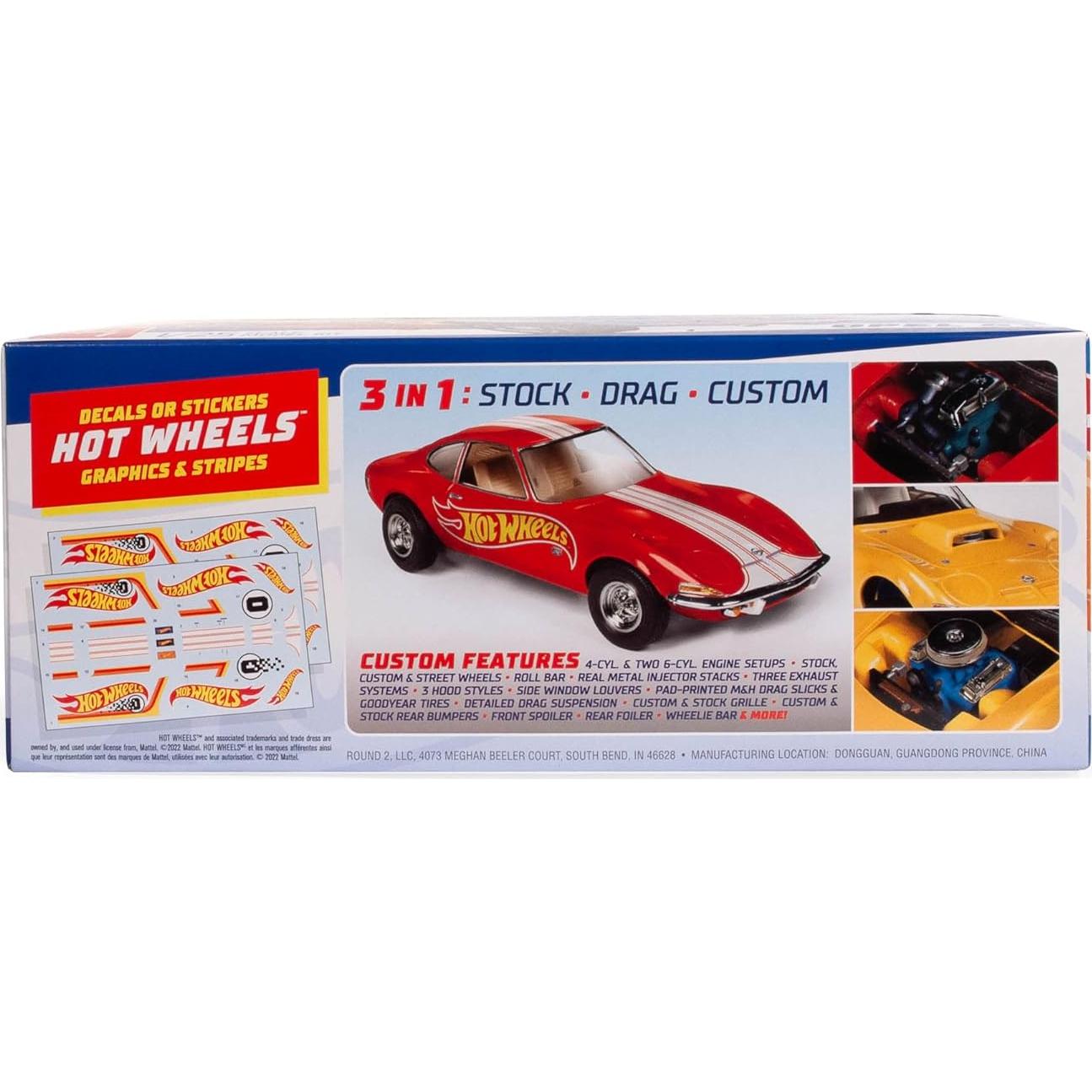 Kit de Modelo AMT Opel GT 3-en-1 Escala 1/25