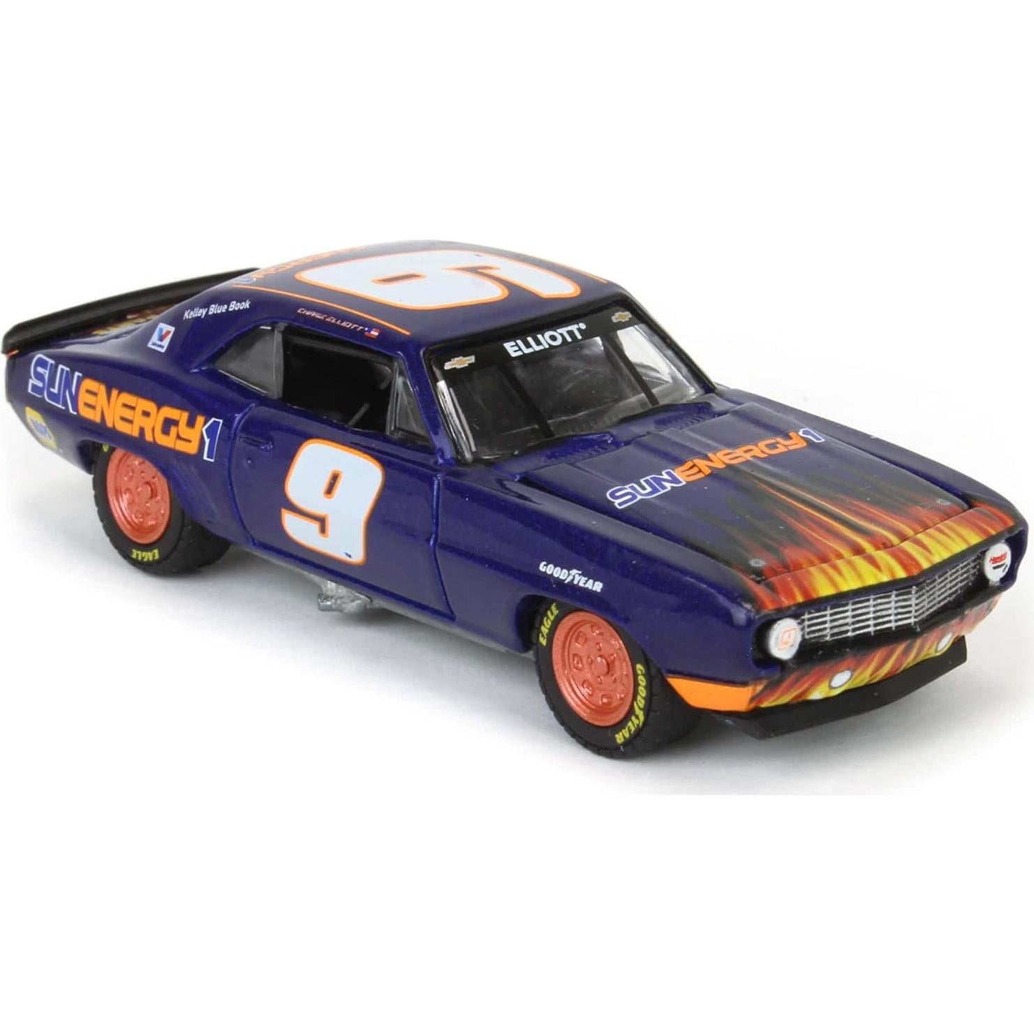 Coche Diecast 1969 Chase Elliott 1/64 Metalizado Púrpura