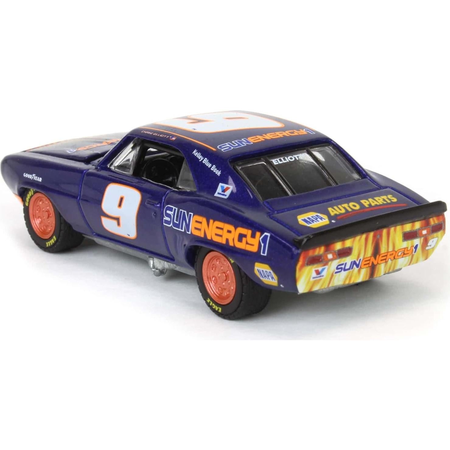 Coche Diecast 1969 Chase Elliott 1/64 Metalizado Púrpura