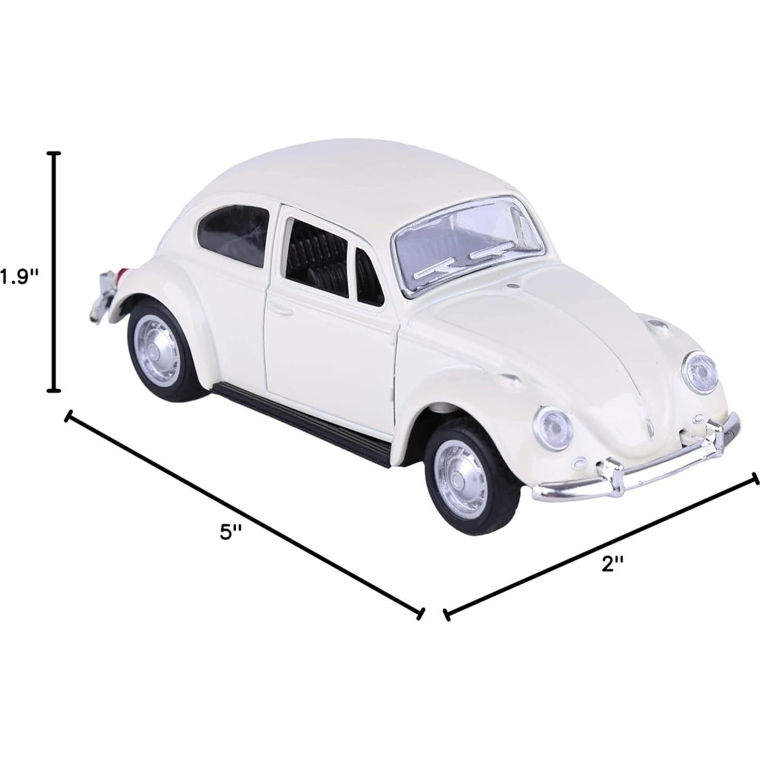 Coche Escarabajo Clásico Berry President 1/32 Beige