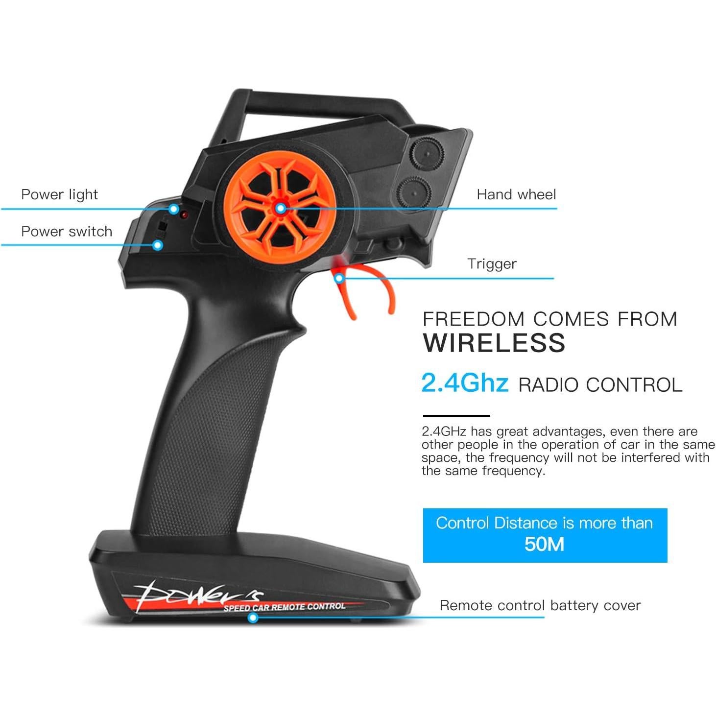 Coche RC GoolRC 104311 1/10 4WD Todo Terreno 15 km/h