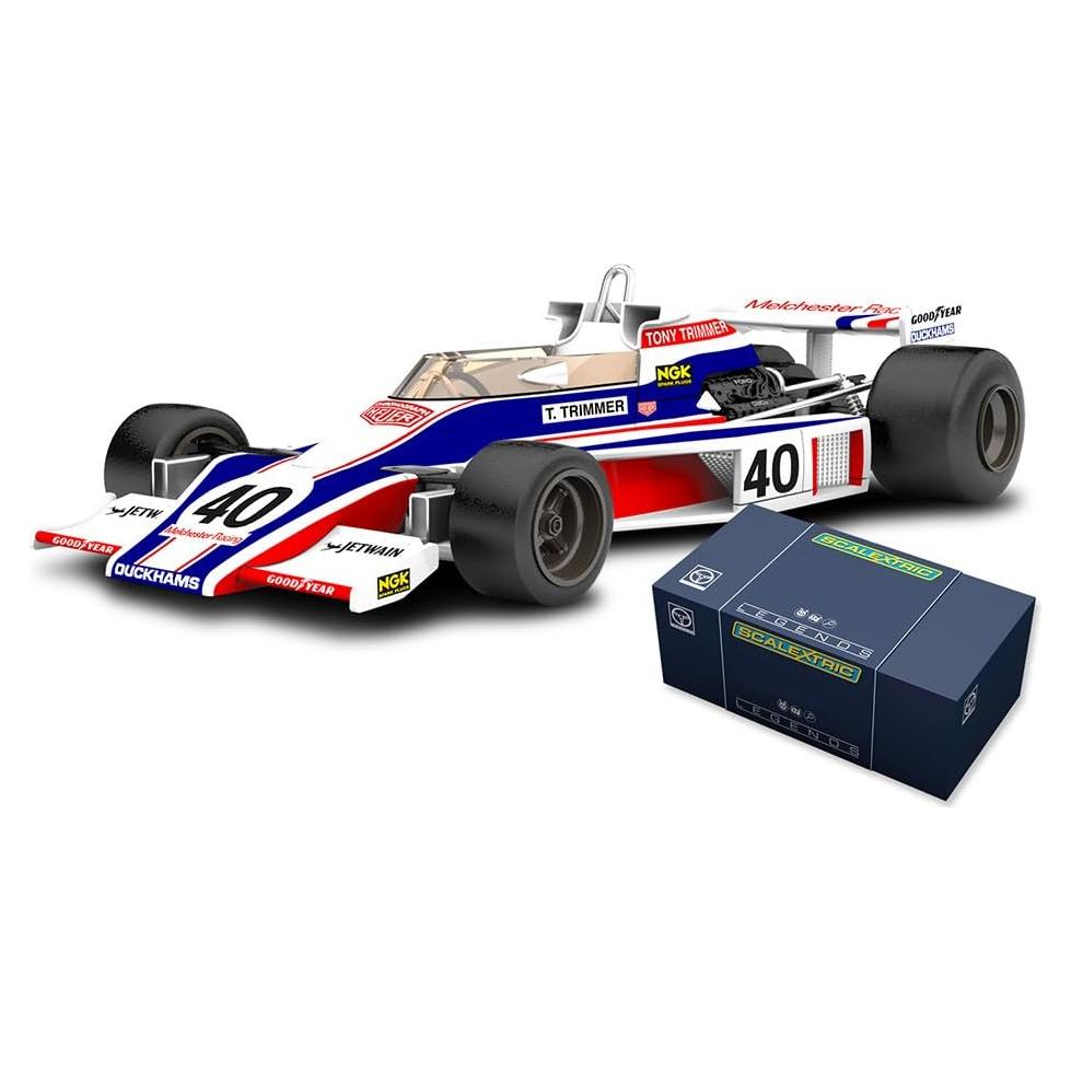 Scalextric C3414A Legend Limited Edition McLaren M23 Tony Trimmer Slot Car (1:32 Scale)