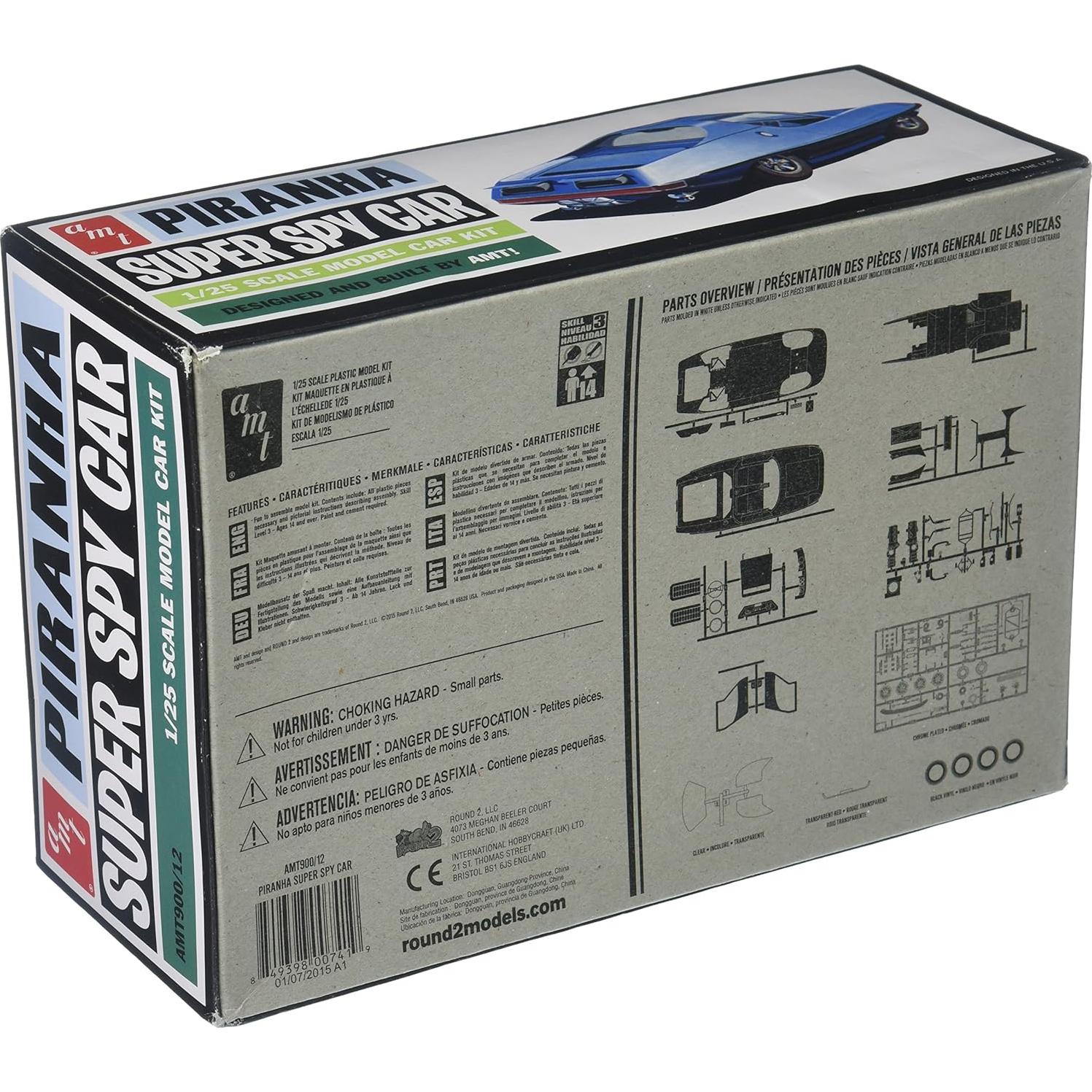 Coche a Escala AMT Piranha CRV 1:25 - Modelo AMT900