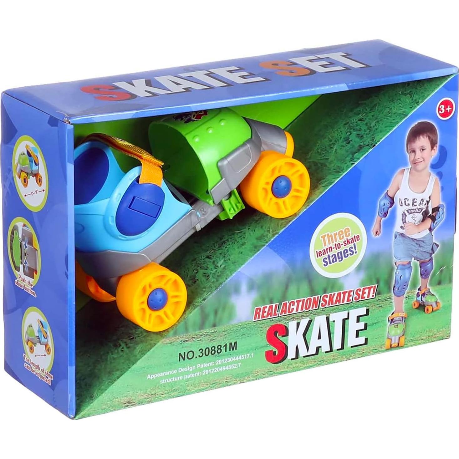 Patines Cuádrupes Liberty Imports Ajustables para Niños