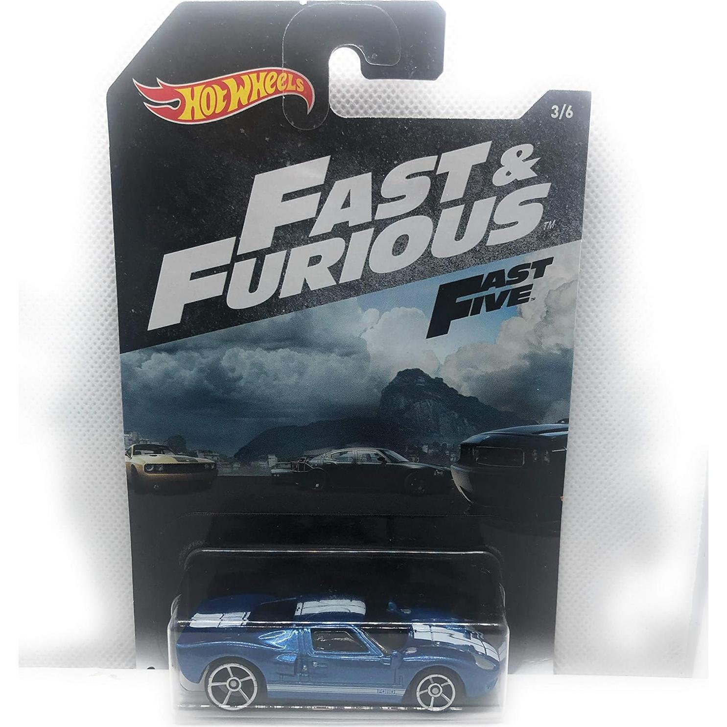 Vehículo Ford GT-40 Mattel Rápido y Furioso 1:55