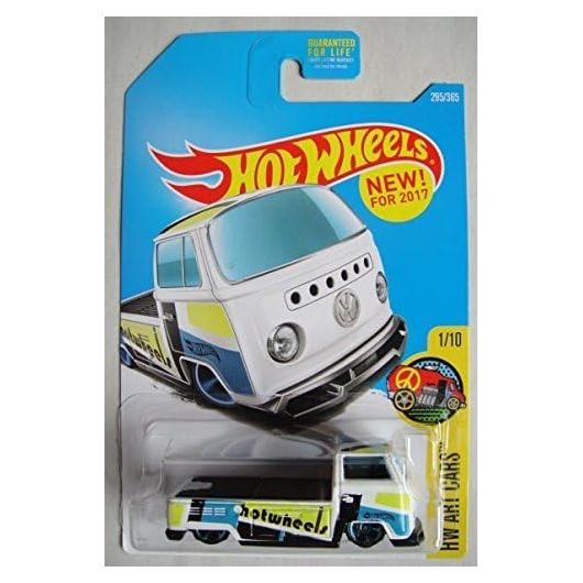 Hot Wheels Volkswagen T2 Pickup 2017 Art Cars 1:64 Blanco