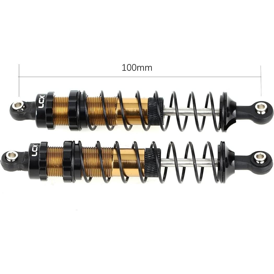 Amortiguadores de Suspensión 100mm LCX Racing para RC