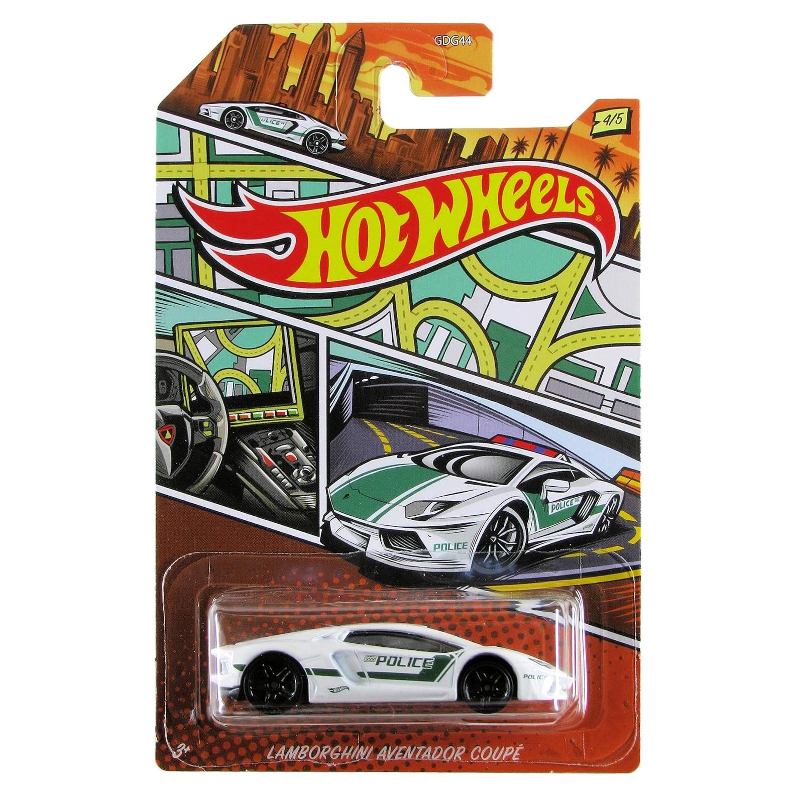 Auto Lamborghini Aventador Hot Wheels 1:64 para Coleccionistas