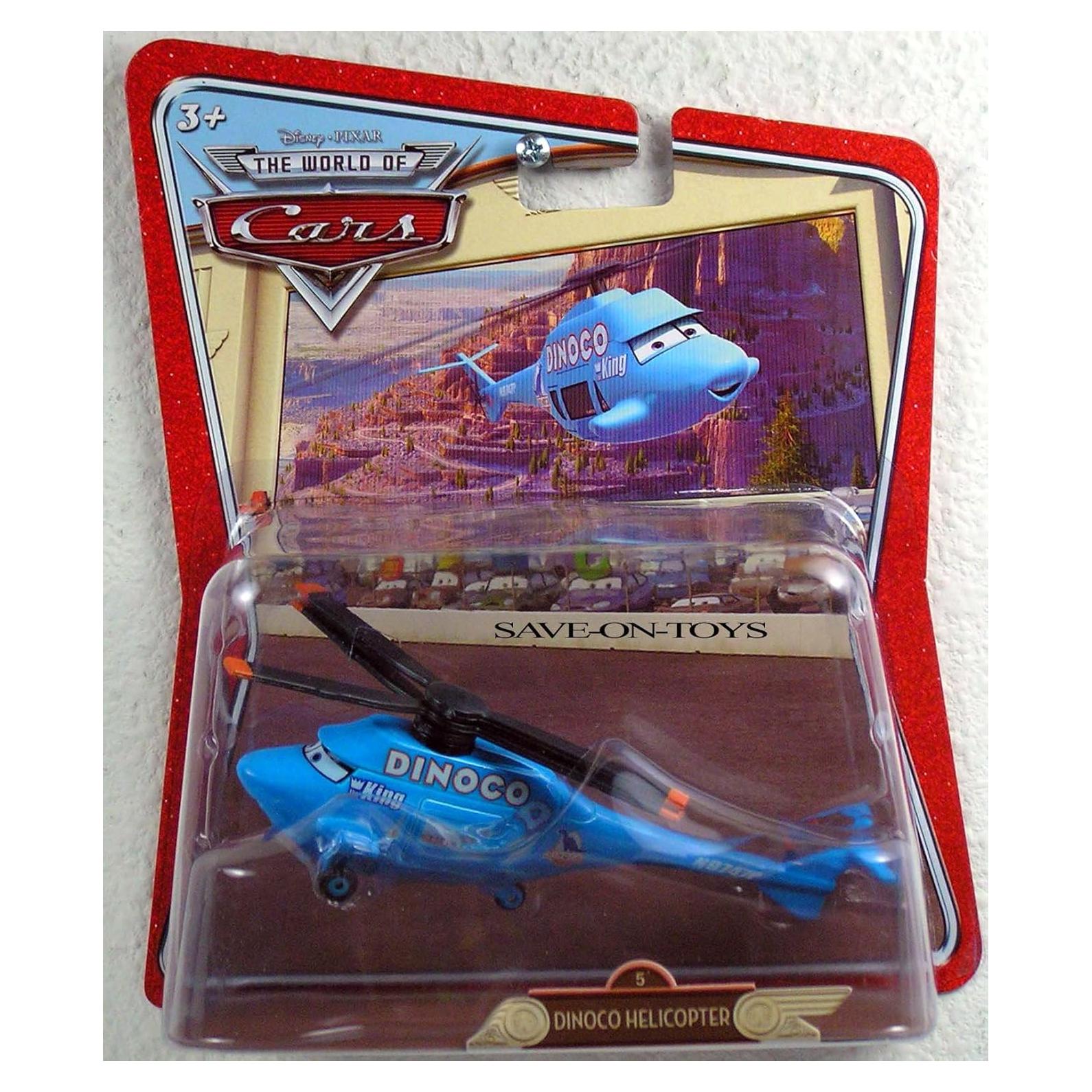 Helicóptero Dinoco Sobredimensionado Mattel 12.7 cm