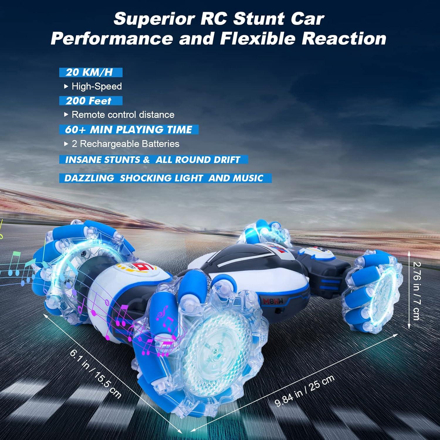 Coche Acrobático RC Fosgoit 4WD Detección de Gestos