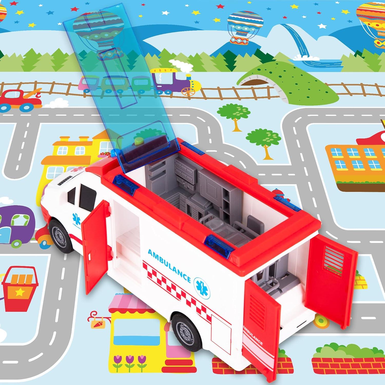 Coche de Juguete Ambulancia ArtCreativity 26.67 cm con Sonido