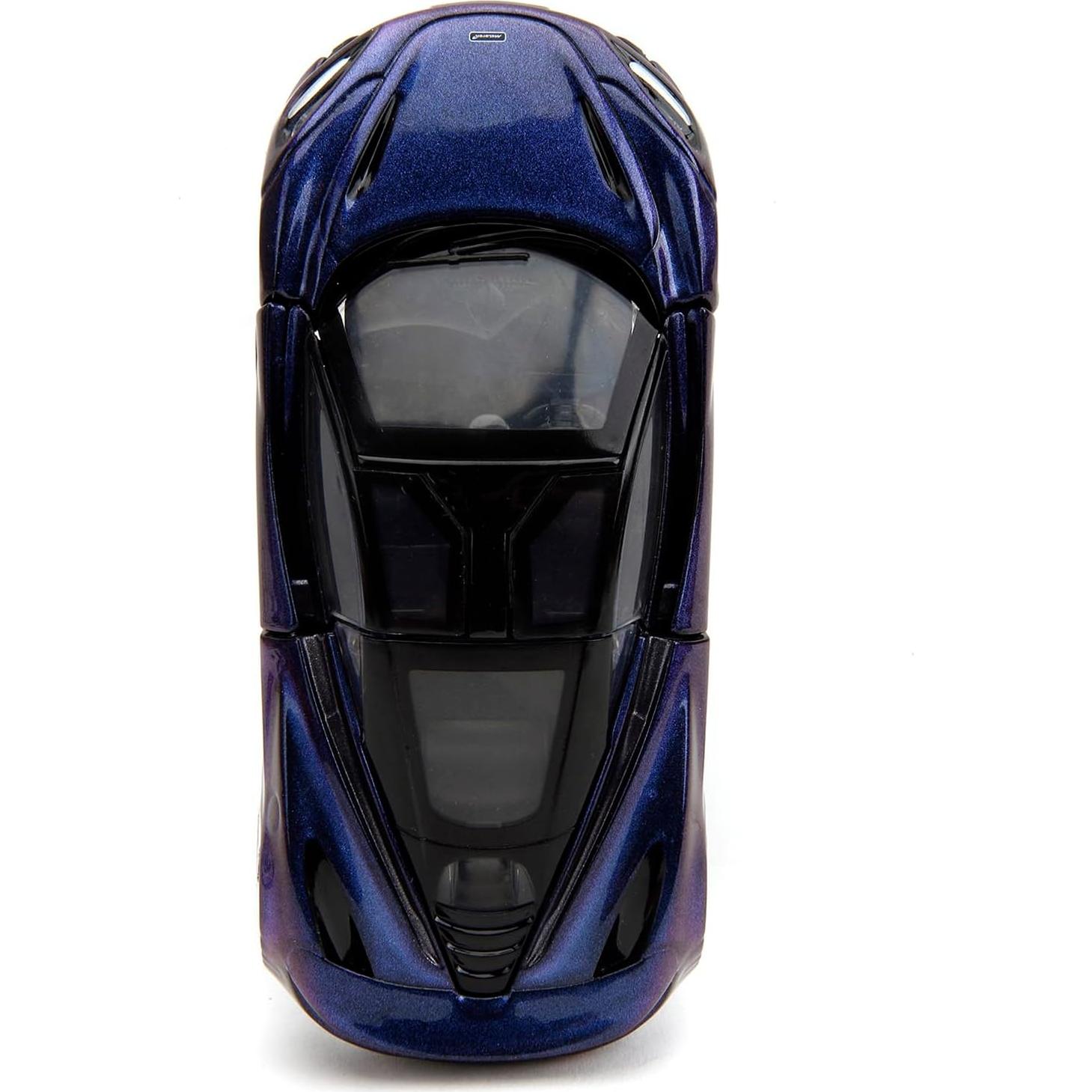 Modelo Coche Diecast Jada 720S Azul 1/32 Detalles Fieles