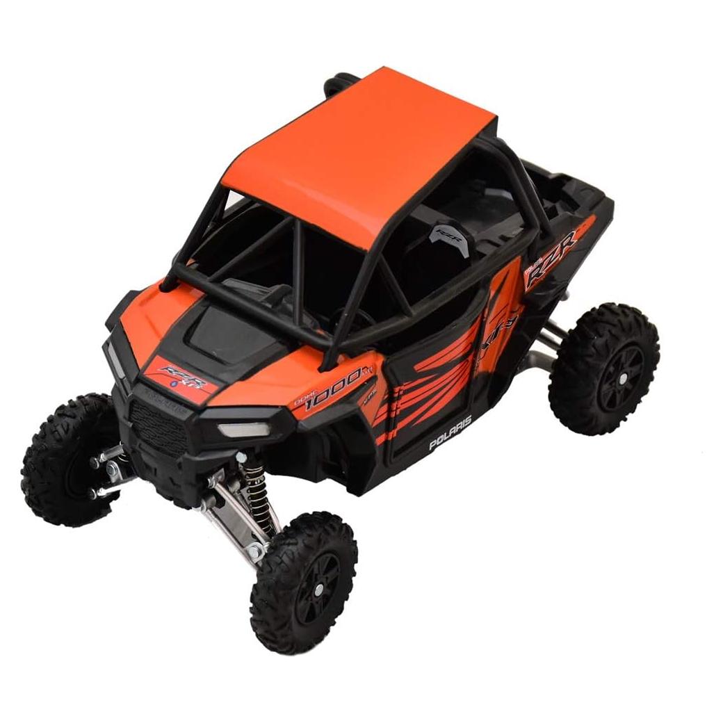 Vehículo de Escala 1:18 Newray Polaris RZR XP 1000 Naranja