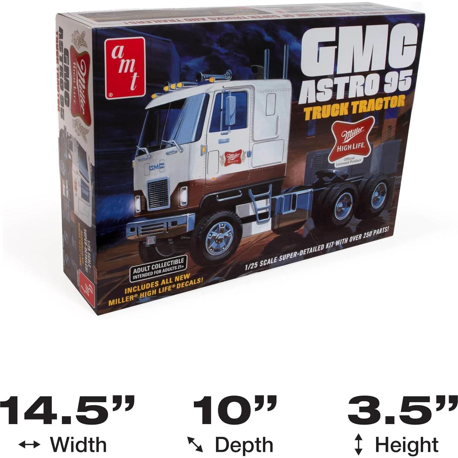 Modelo a Escala 1:25 GMC Astro 95 Cerveza Miller