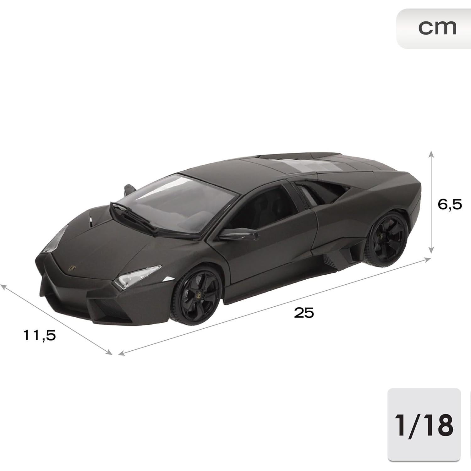 Bburago Lamborghini Reventón 1:18 Escala Detalles Precisos