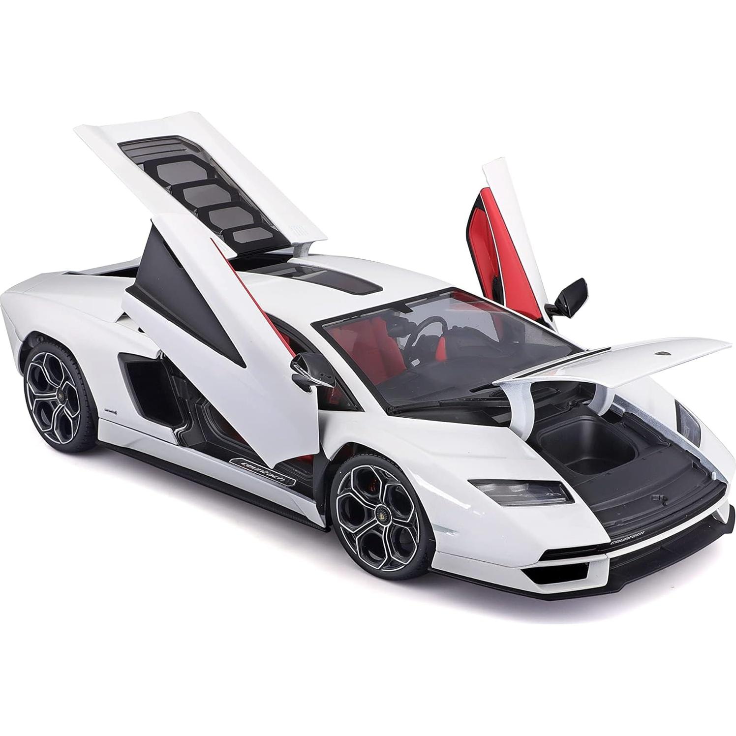 Maisto Lamborghini Countach LPI 800-4 Escala 1:18 Detalle Coleccionable