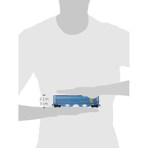 Vagón de Carga Cilíndrico Bachmann HO 4 Bay Grano