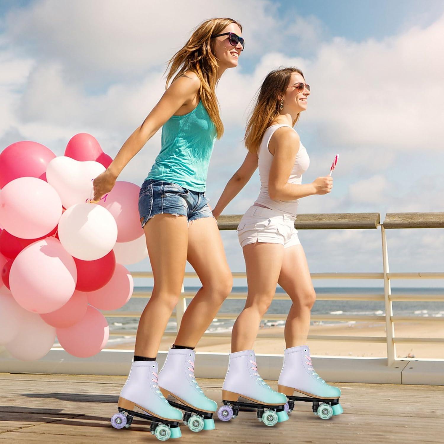 Patines de Ruedas Jessie para Niñas Ajustables con Luces