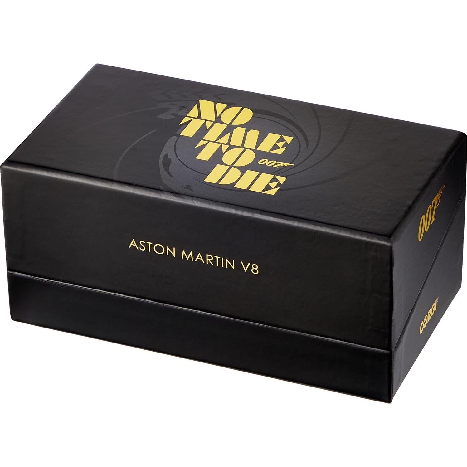 Corgi Aston Martin V8 James Bond 1:36 Diecast Negro