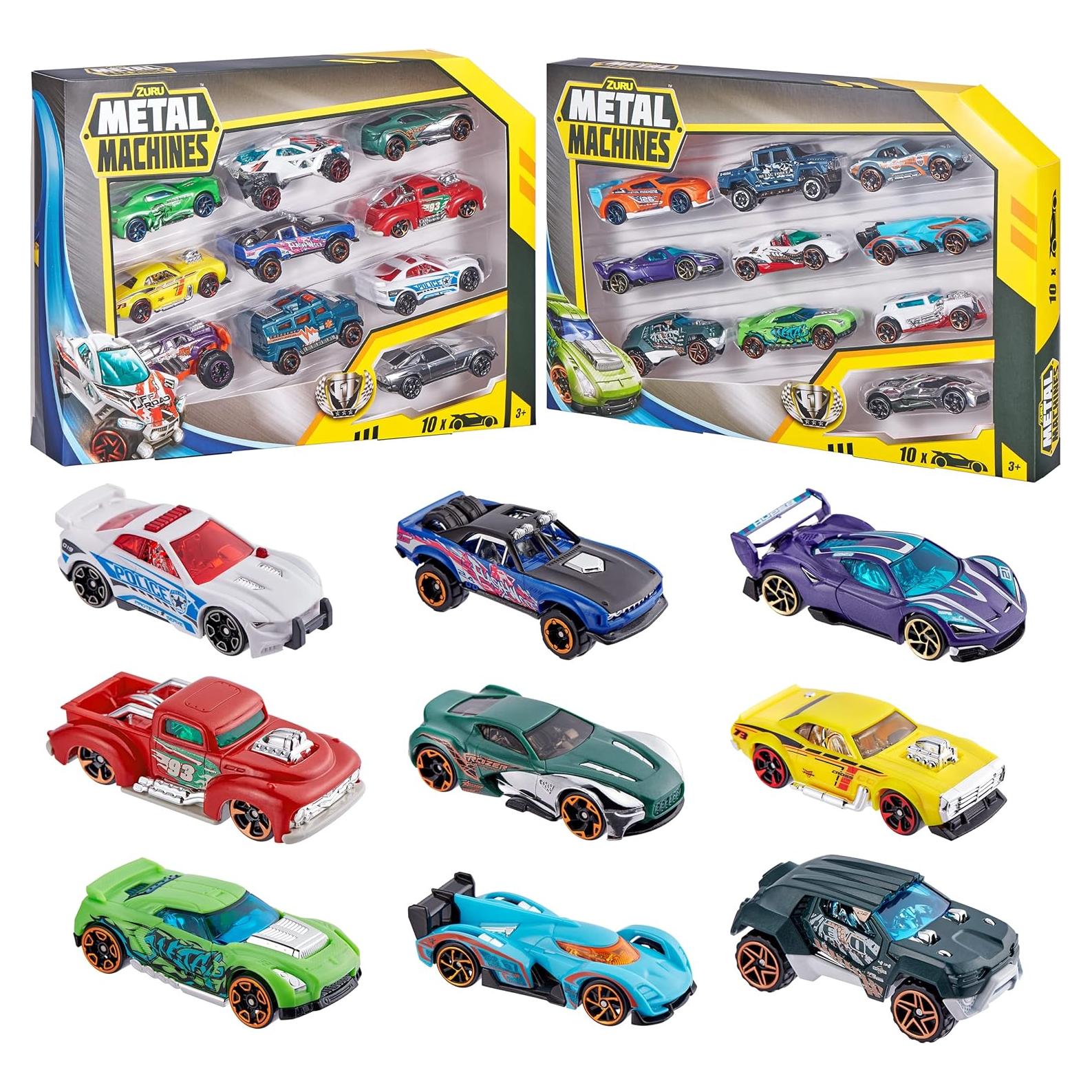 Coches de Carreras Mini Metal Machines ZURU - Paquete de 20
