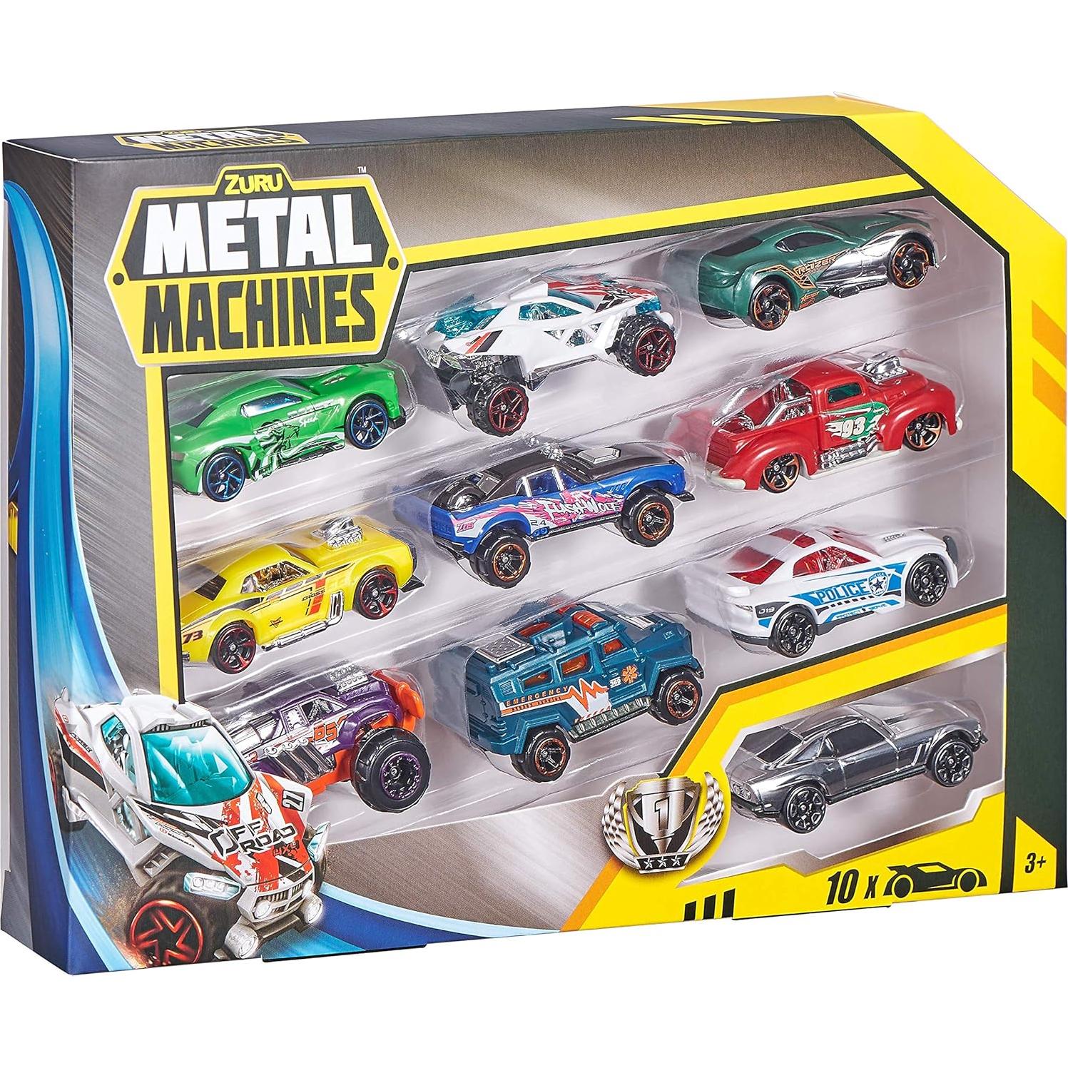 Coches de Carreras Mini Metal Machines ZURU - Paquete de 20