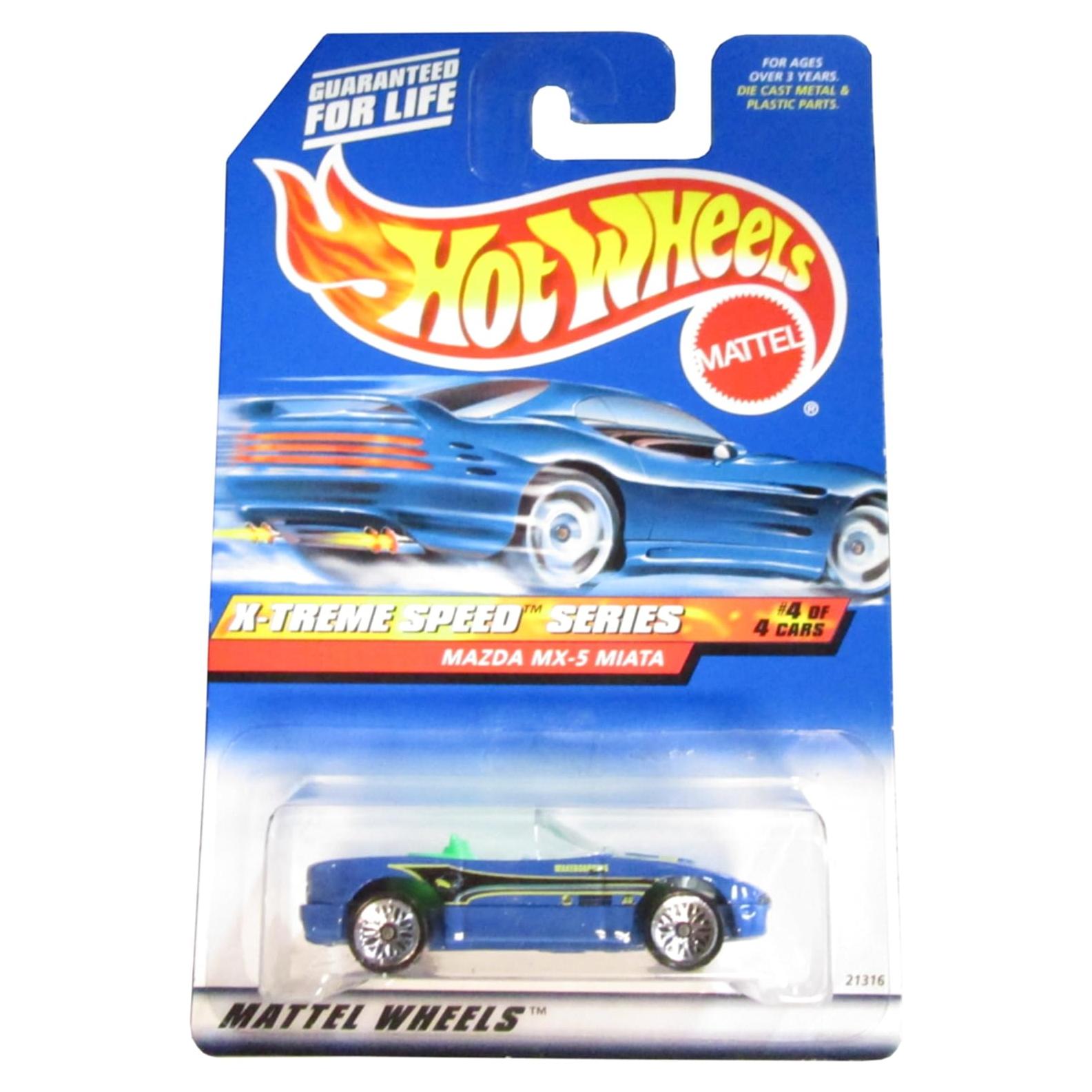 Hot Wheels Mazda MX-5 Miata 1999 X-Treme Speed 1:64