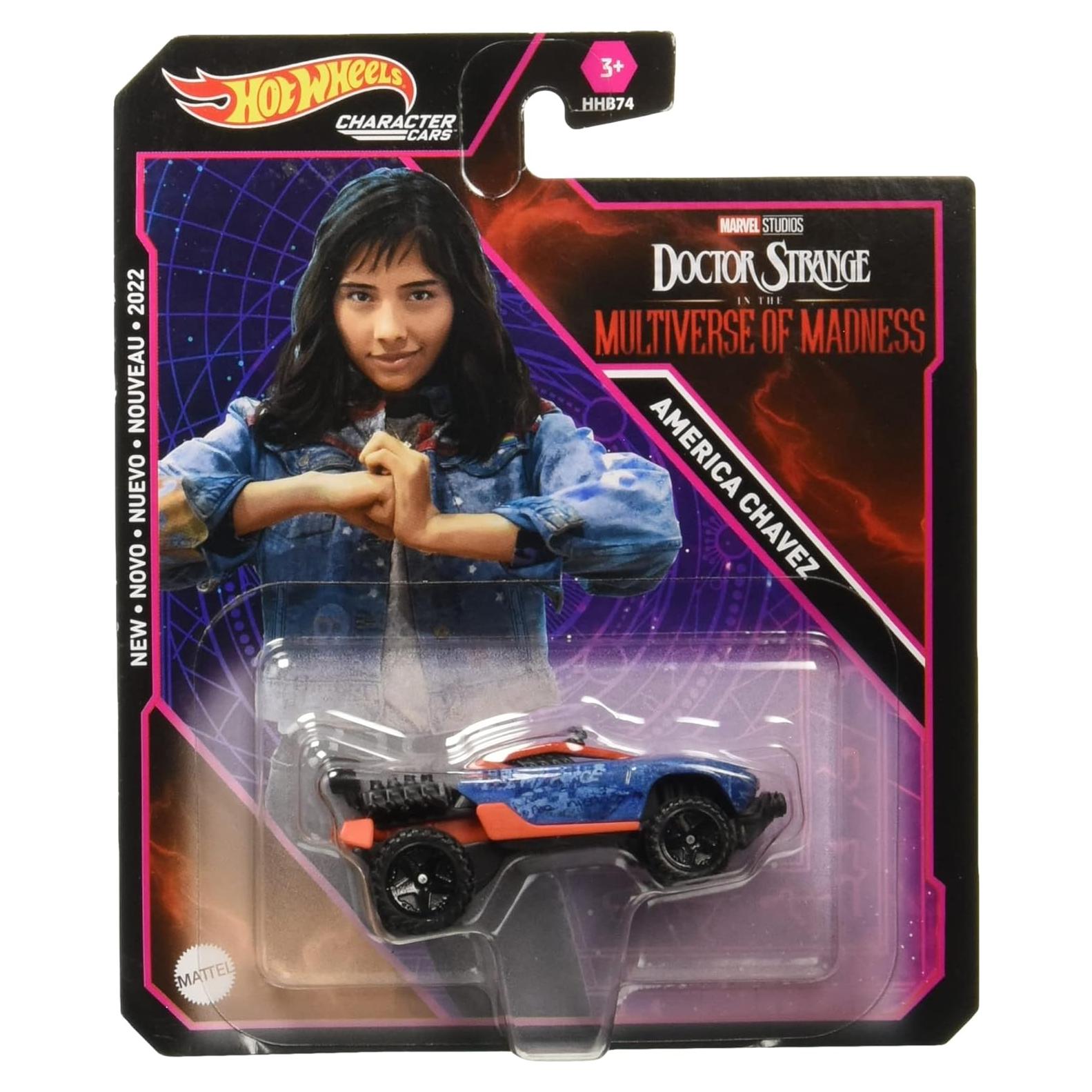 Auto Hot Wheels Marvel America Chavez 1:64 - Colección
