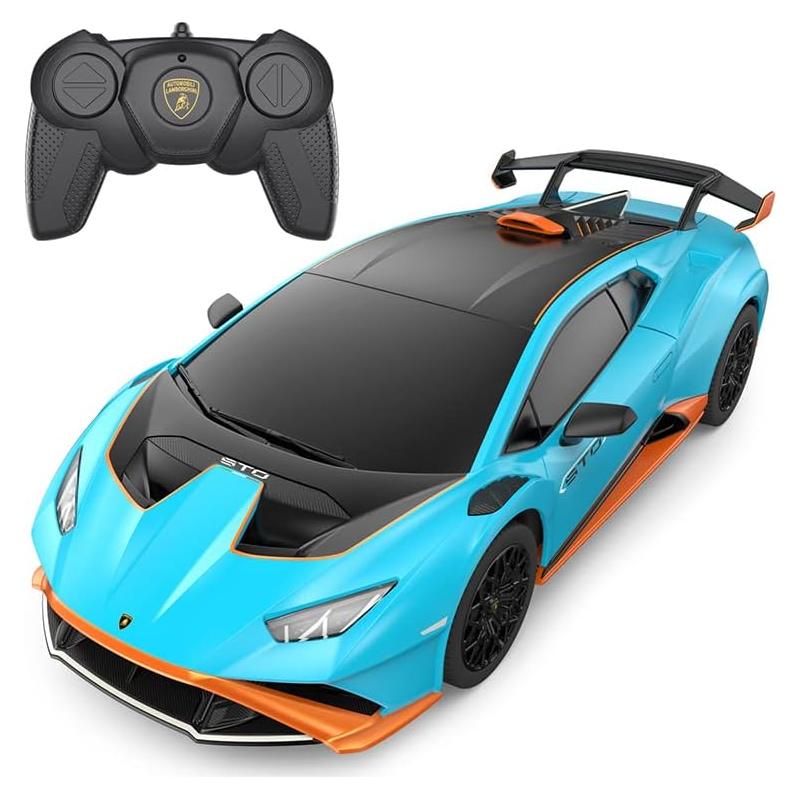 Coche RC Rastar Lamborghini Huracan STO 1:24 Azul