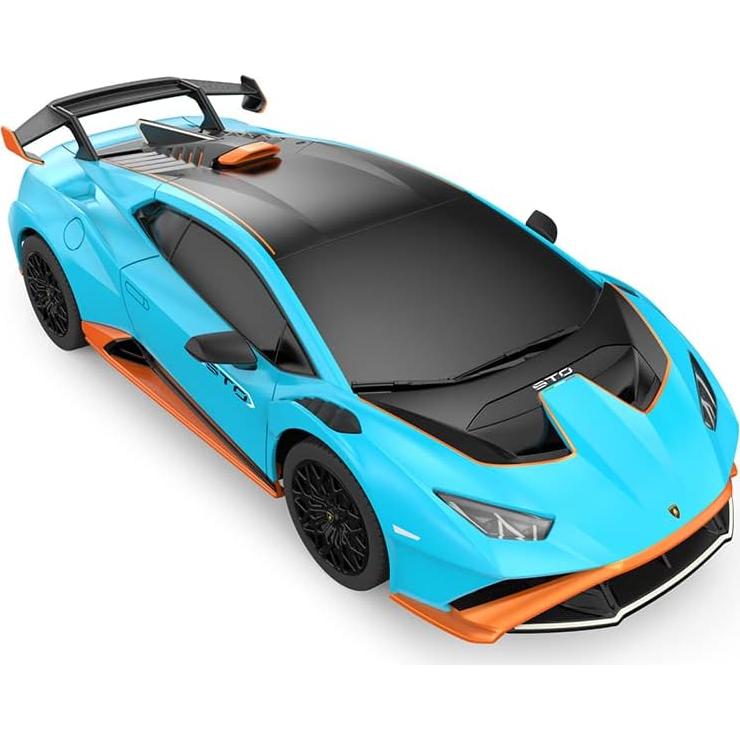 Coche RC Rastar Lamborghini Huracan STO 1:24 Azul