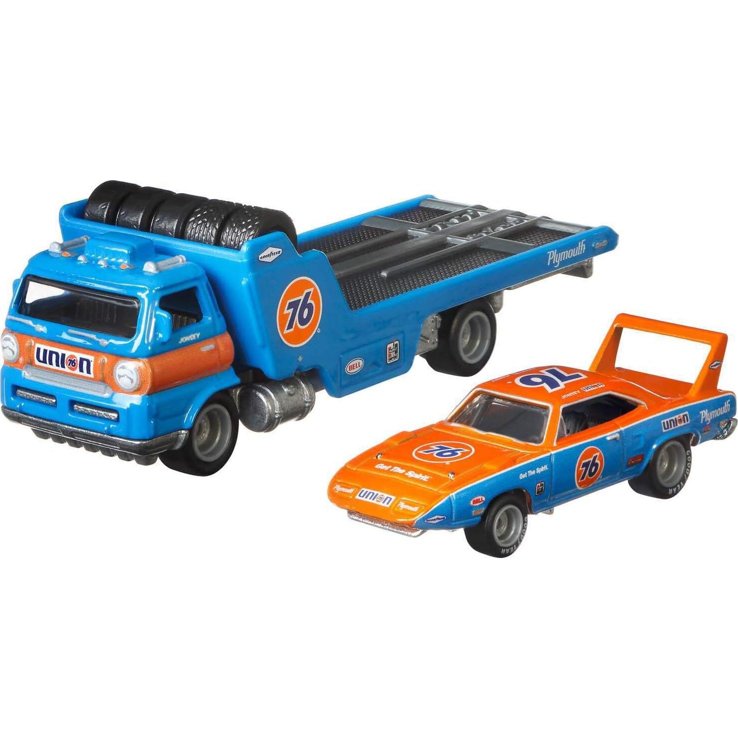 Hot Wheels Transporter '70 Plymouth Superbird 1:64 Mattel
