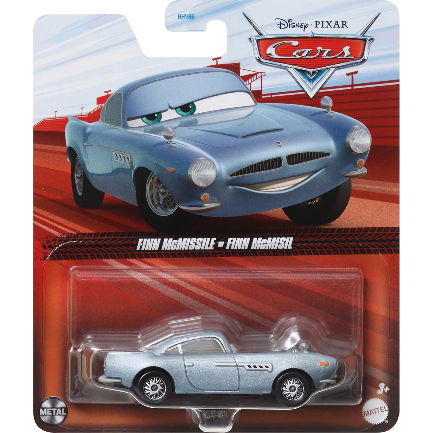 Vehículo Diecast Disney Pixar Cars Finn McMissile 1:55
