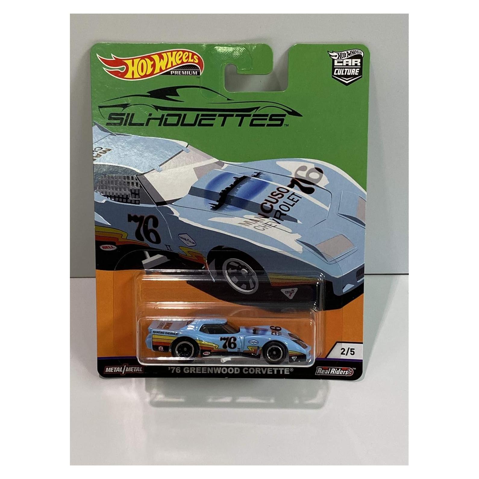 Auto a Escala 1:64 Hot Wheels Corvette 76 Mattel