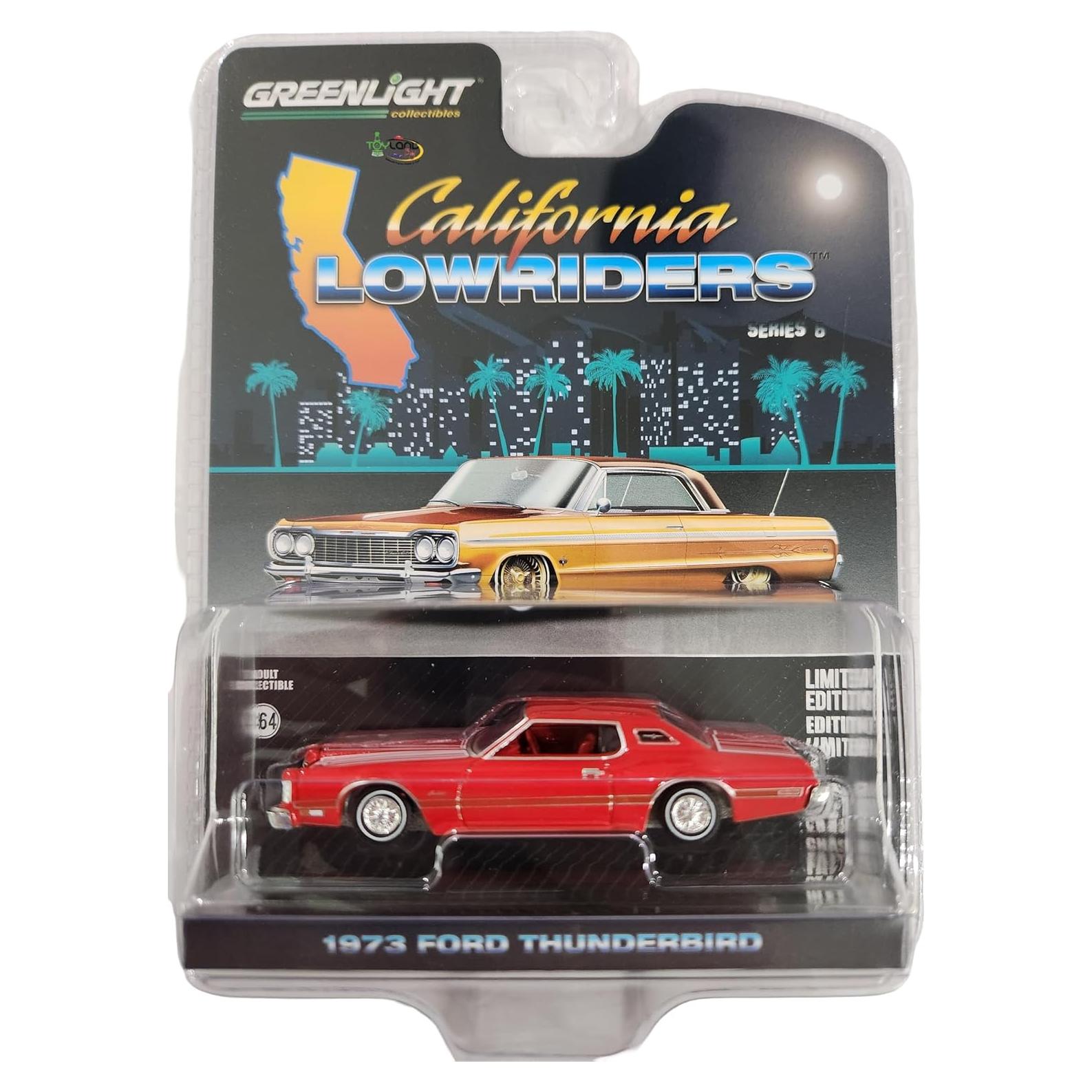 Auto de Colección Greenlight 63070-E T-Bird 1973 Escala 1:64